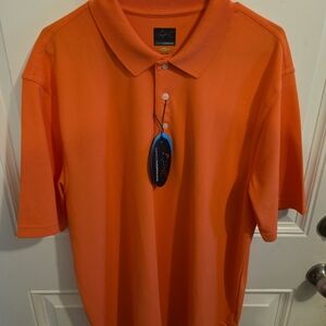 Greg Norman Collection Bold Orange Polo Shirt